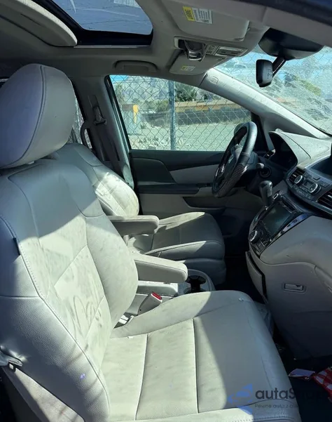 2015 Honda Odyssey Exl z USA, uszkodzony, nr VIN 5FNRL5H66FB100084